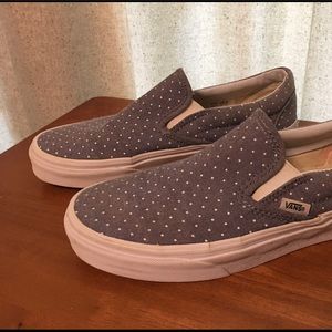 Vans Slip Ons, Women’s Size 7.5 (Men’s 6)